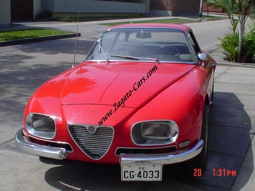 Alfa Romeo 2600 SZ Zagato 856080 While owned by Abel E Kochnim