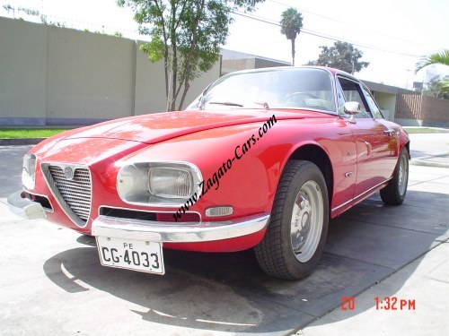 Alfa Romeo 2600 SZ Zagato 856080 While owned by Abel E Kochnim