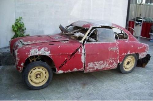 1950 Fiat 1100 EZ Zagato as offered for sale in 2009 in Italy for 90000 