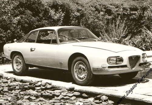 1965 Alfa Romeo 2600 SZ Zagato Press Photo