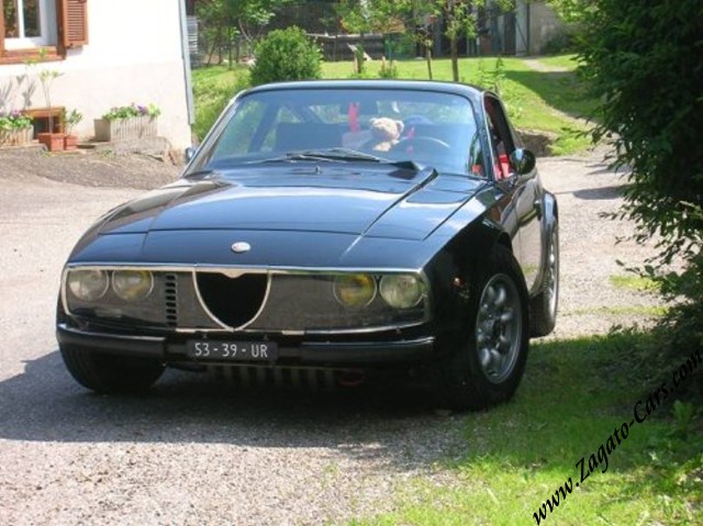  Hillegondsberg En route to Milano Alfa Romeo Junior Zagato 1300 1801078