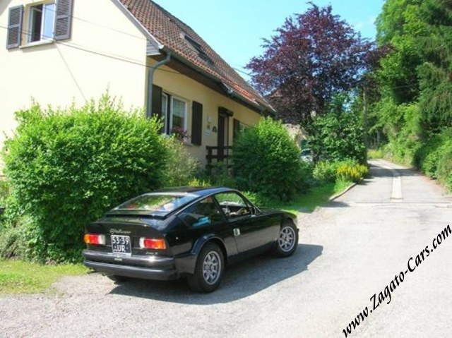 Hillegondsberg En route to Milano Alfa Romeo Junior Zagato 1300 1801078