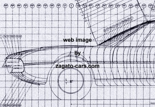 Alfa Romeo Montreal Blueprint 4 Views Alfa Romeo Montreal Blueprint 4 Views