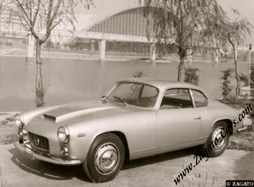Ca. 1960 Lancia Flaminia Sport Zagato 2.5 Second Series (Classic Headlights) Press Photo Ca. 1960 Lancia Flaminia Sport Zagato 2.5 Second Series (Classic Headlights) Press Photo