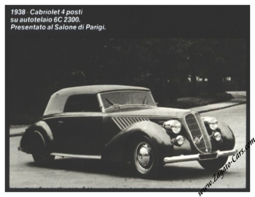 Unknown Alfa Romeo 6C 2300 Stablimenti Farina Cabriolet 1938