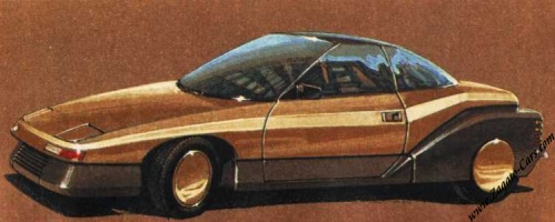 1981 Zagato Chicane Styling Excercise 1981 Zagato Chicane Styling Excercise