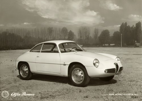 Vintage 1960 Alfa Romeo Giulietta SZ Zagato Press Photo