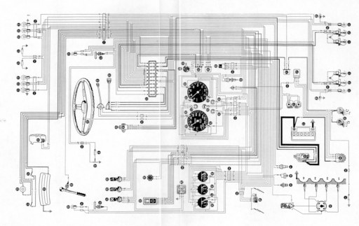 Wiring Diagram for the Alfa Romeo 1600 Junior Z