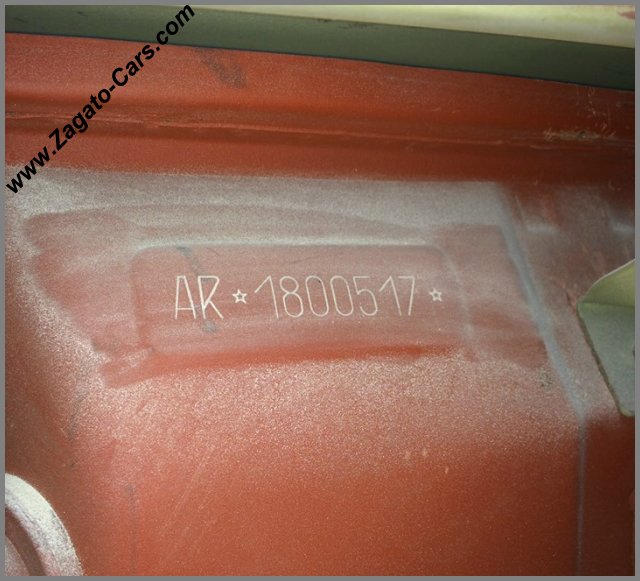 Alfa Romeo Junior Zagato 1300 1800517 in January 2016 Alfa Romeo Junior Zagato 1300 1800517 in January 2016