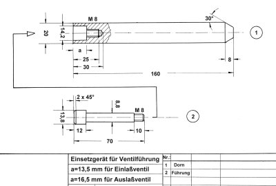 Einsetzgert fr Ventilfhrungen (15268 bytes)