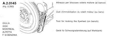 Gert zum Blockieren des Schwungrades (11794 Bytes)